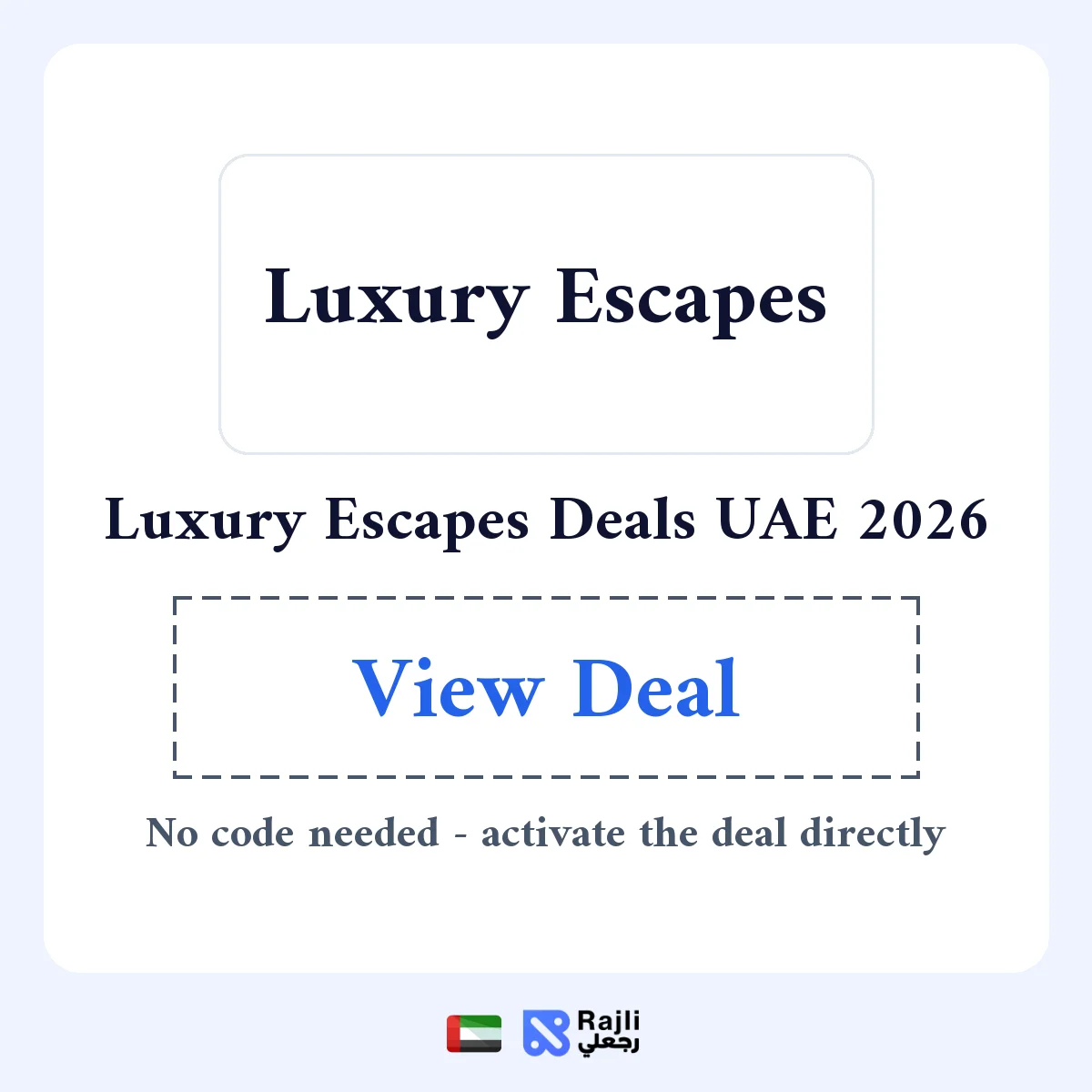Luxury Escapes AE Special Deals