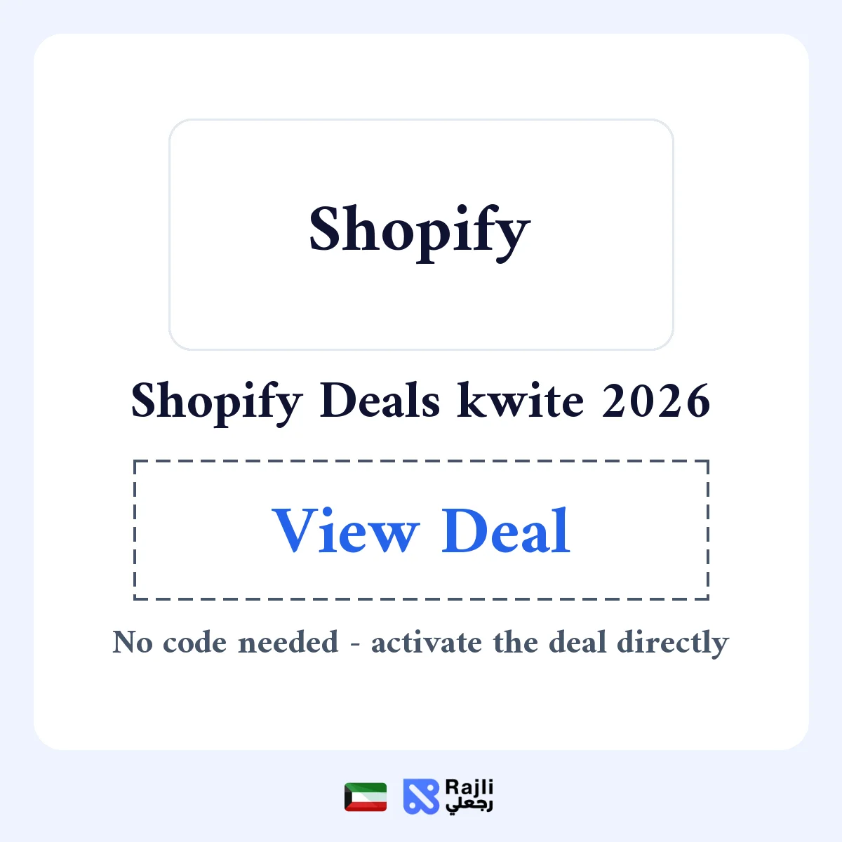 Shopify KW Special Deals