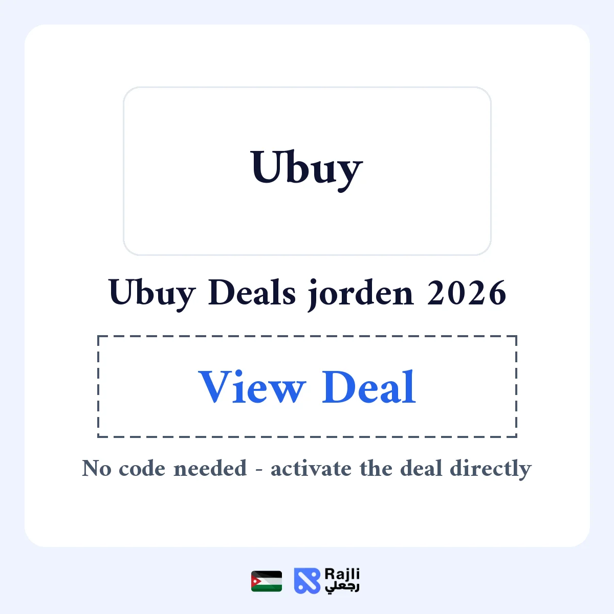 Ubuy JO Special Deals