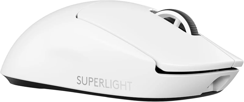Logitech G PRO X Superlight 2 LIGHTSPEED wireless gaming mouse in white